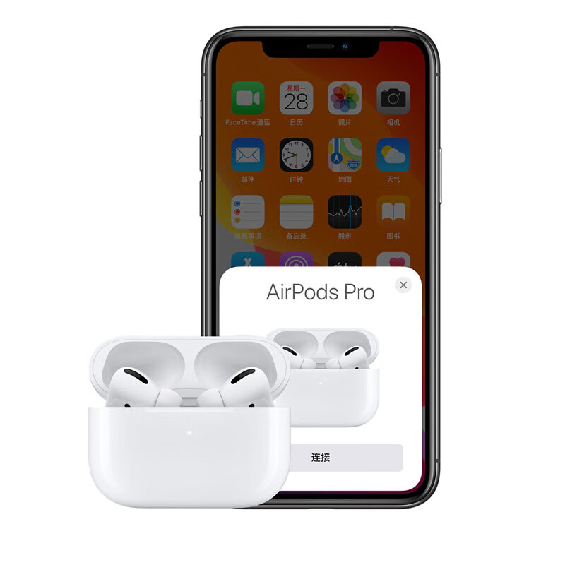 Apple苹果 AirPods Pro MagSafe无线充电盒 主动降噪无线蓝牙耳机 适用iPhone/iPad/Apple Watch