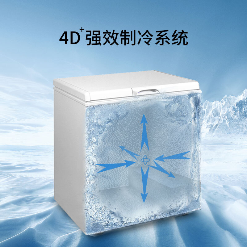 澳柯玛（AUCMA）150升冷藏冷冻转换冰柜  单温母婴母乳低霜小冰箱  一级节能 家用冷柜  BC/BD-150HY