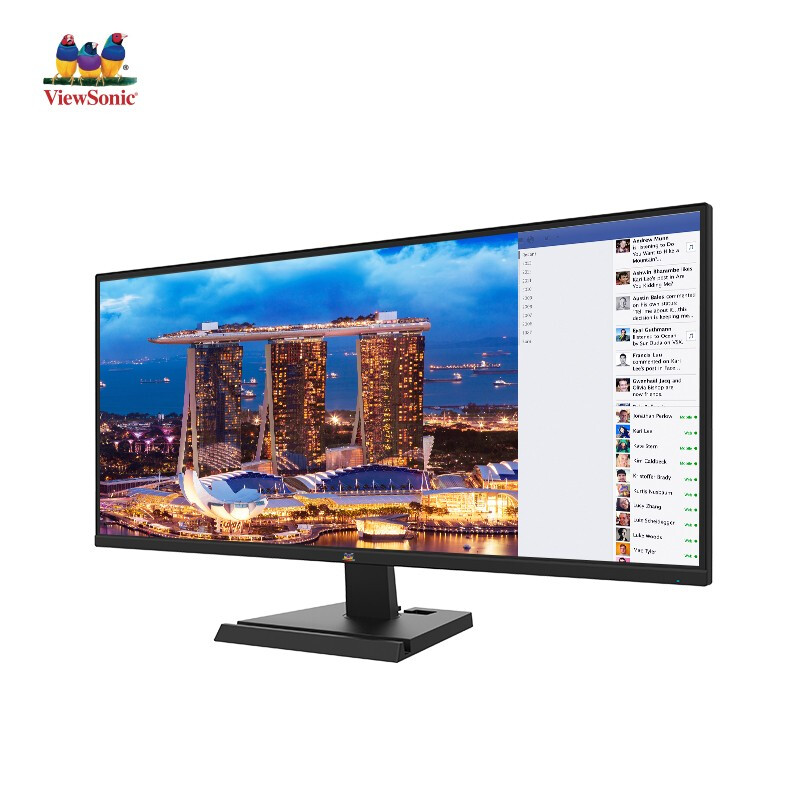 优派29英寸高清21:9超宽带鱼屏IPS/75Hz/HDR10 爱眼不闪屏电脑液晶显示器 VX2980-HD