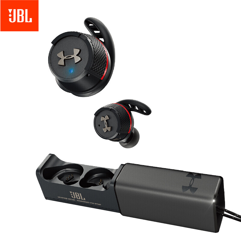 JBL FLASH 藍(lán)牙耳機(jī) 真無(wú)線(xiàn)耳機(jī) 無(wú)線(xiàn)運(yùn)動(dòng)耳機(jī) 防水防汗 蘋(píng)果華為小米安卓游戲通用 安德瑪聯(lián)名