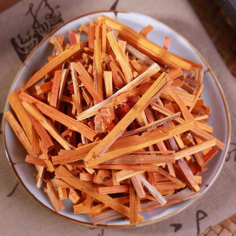 中药材苏木染色糯米饭红苏木茶红柴赤木苏木染料粗苏木250克