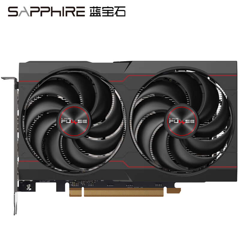 蓝宝石（Sapphire）AMD RADEON RX6600 8G 白金版 GDDR6 RDNA2架构 7nm制程游戏显卡