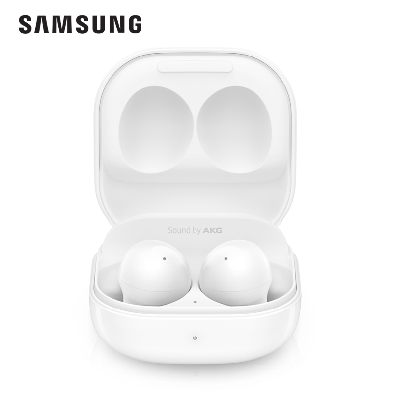 三星（SAMSUNG）Galaxy Buds 2 主动降噪真无线蓝牙耳机/20小时长续航/小巧舒适单耳仅5g/环境音 霜糖白