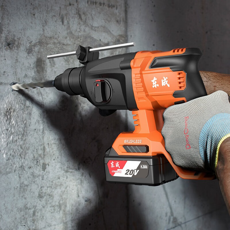 入手东成 充电电锤充电式无刷电锤冲击钻混凝土电镐多功能20究竟怎么