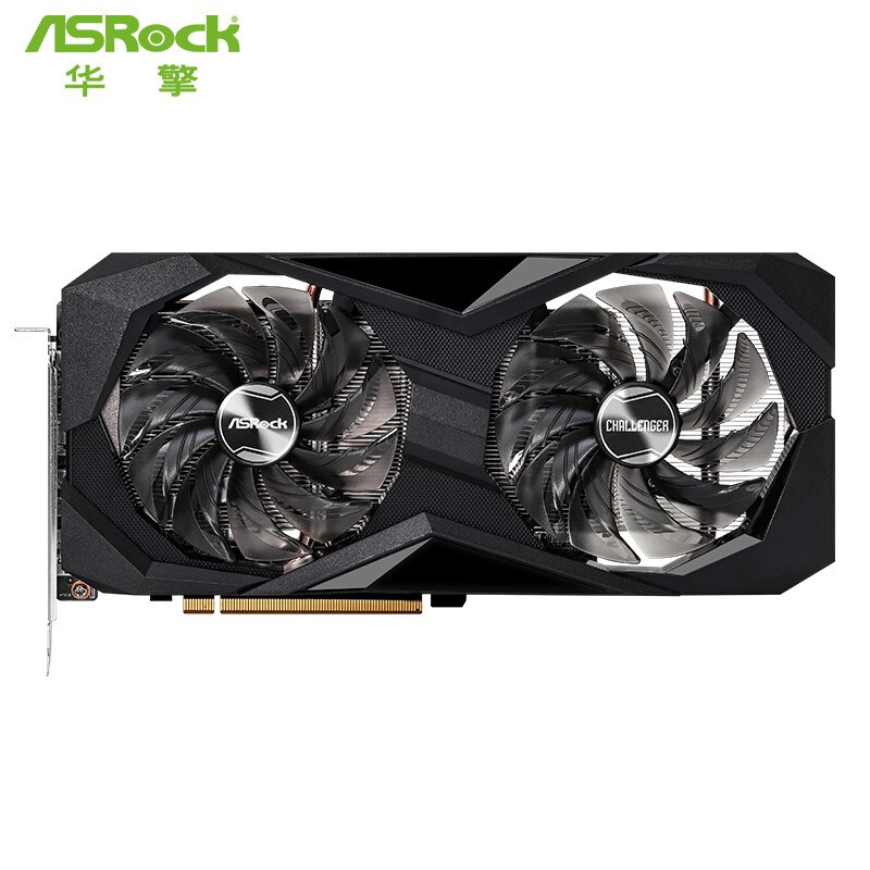 華擎（ASRock）AMD RADEON RX6600/RX6600XT 8G 電競游戲顯卡 RX6600 CLD 8G挑戰(zhàn)者