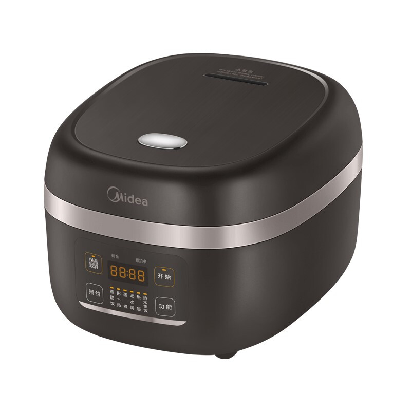 美的（Midea）家用4L精鐵釜膽IH加熱多功能24H智能預(yù)約電飯煲全自動(dòng)米飯鍋HF40C9-FS