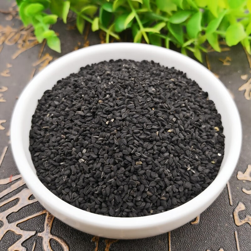 新疆润方黑种草籽 中药材 黑种草子 古今黑种草籽 黑种子 100克【图片