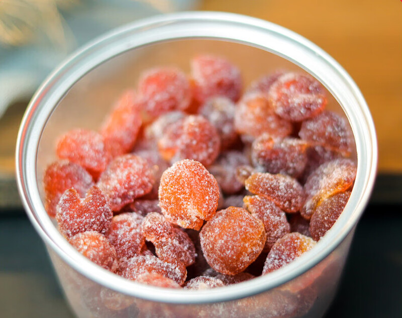 闽南特产泉州永春胡须谢小金桔糖金桔干蜜饯传统特有茶点小金橘糖