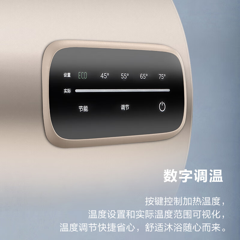 美的（Midea）智净浴60升储水式电热水器2000W速热重安防搪瓷内胆F6020-J2(H)