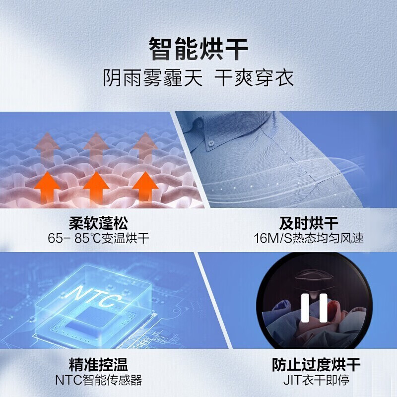 【旗舰新品】海尔（Haier）洗衣机全自动洗烘一体机10kg滚筒十公斤大容量变频一级节能家用带烘干 空气洗+智能烘干+蒸汽除螨