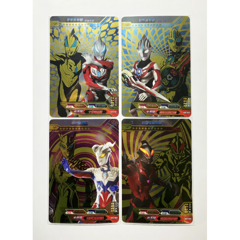 奥特曼卡片卡游赛迦欧布赛罗雷欧sp拼图卡单卖德凯sp香肠pr活动卡圣诞