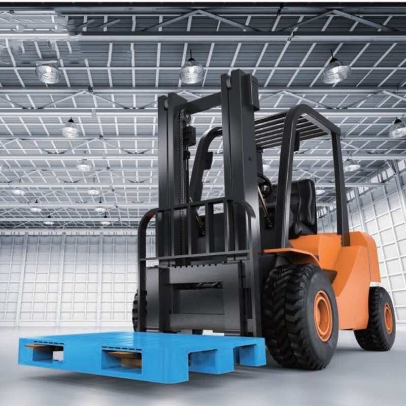 定制适用特厚塑料托盘叉车塑胶卡板货架仓库货物地垫防潮板垫板堆货