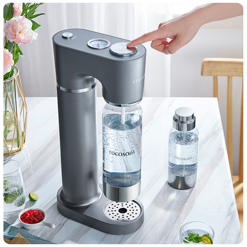 盘点cocosoda 新款可向饮料打气苏打水机家用商用气泡水机气评测怎么