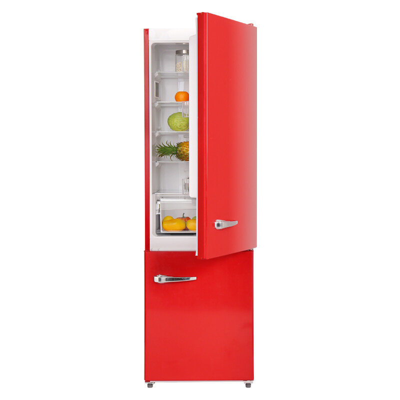 意大利宝帕尼（BPN）复古冰箱超薄网红高颜值风冷无霜家用客厅冰箱电控节能静音可嵌入 BPN-256WE-RE【预售】
