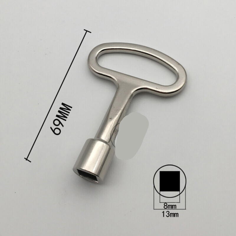 电梯内三角钥匙四角电柜火车门高铁电箱一字十字多功能小号四角钥匙