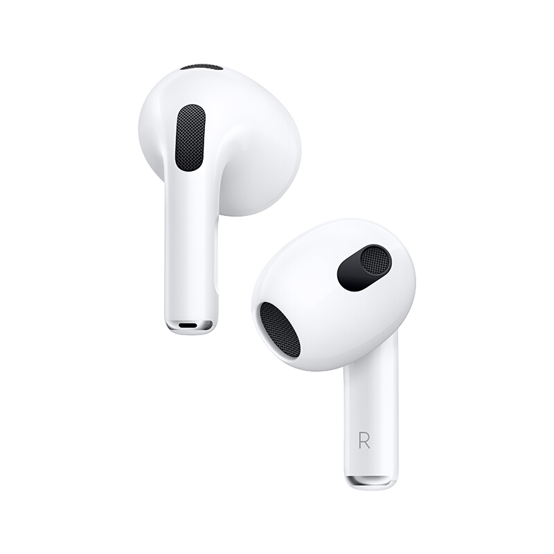 苹果（Apple） 2021新款AirPods3代无线蓝牙耳机三代 支持苹果13 ipadPro AirPods3【官方标配】