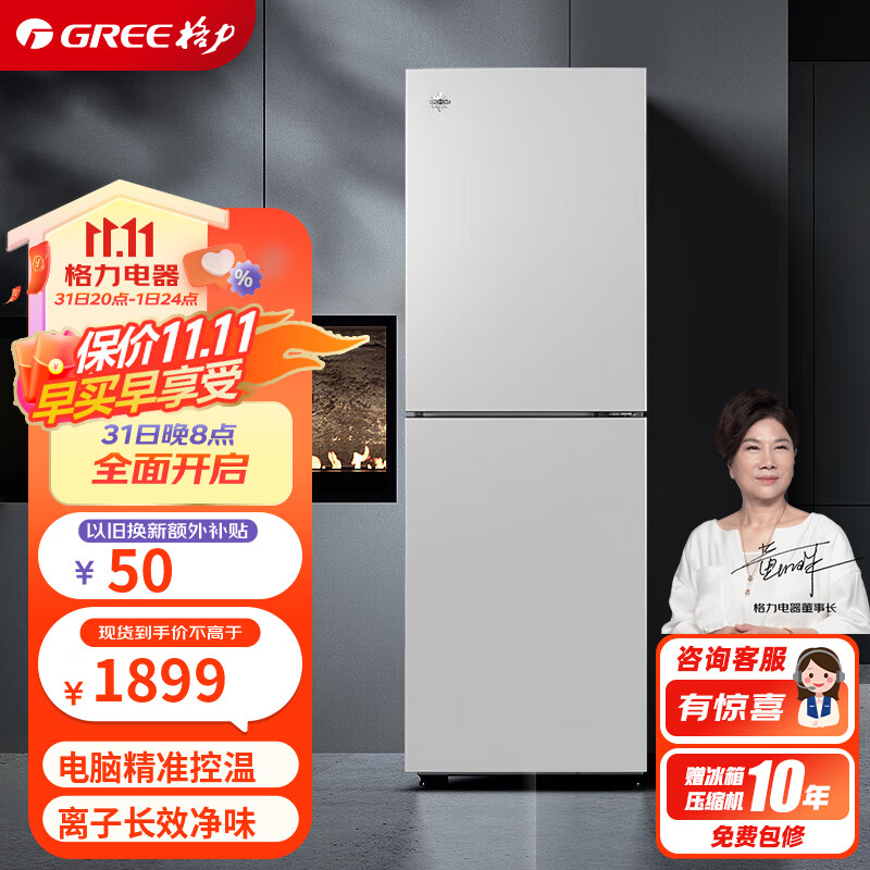 亲身使用点评格力BCD-198WEC现代银质量好吗？测评怎样？到底敢不敢入手？！