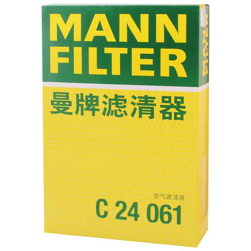 曼牌(MANNFILTER)空气滤清器/空气滤芯/空滤C24061适用领动 1.4T/1.6L