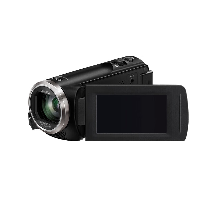 松下（Panasonic) V180家用高清摄像机 DV 摄影机 录像机 90倍智能变焦， V180全高清系列 V180