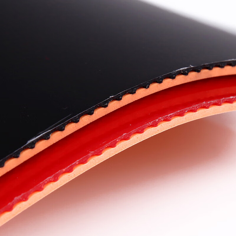 图文解密红双喜dhs省狂3乒乓球胶皮狂飙3狂飙三狂飚3反胶套胶乒乓球拍