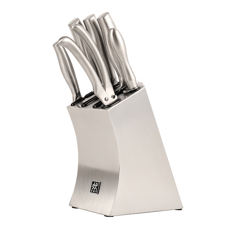 德国双立人(zwilling)全钢刀具七件套装不锈钢菜刀厨房家用厨具组合