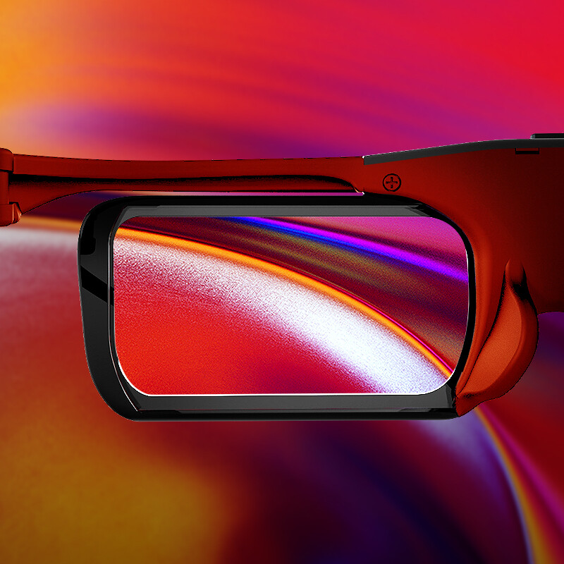 坚果3D眼镜 投影仪3D眼镜 适配坚果J10/G9/X3/J9/J7S/P3/U1投影仪 主动快门式