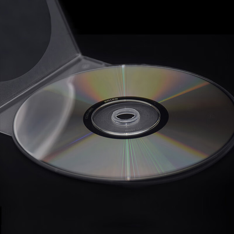 晨好(CH)光盘盒 DVD半圆CD收纳盒子单片透明扇形 50个/包