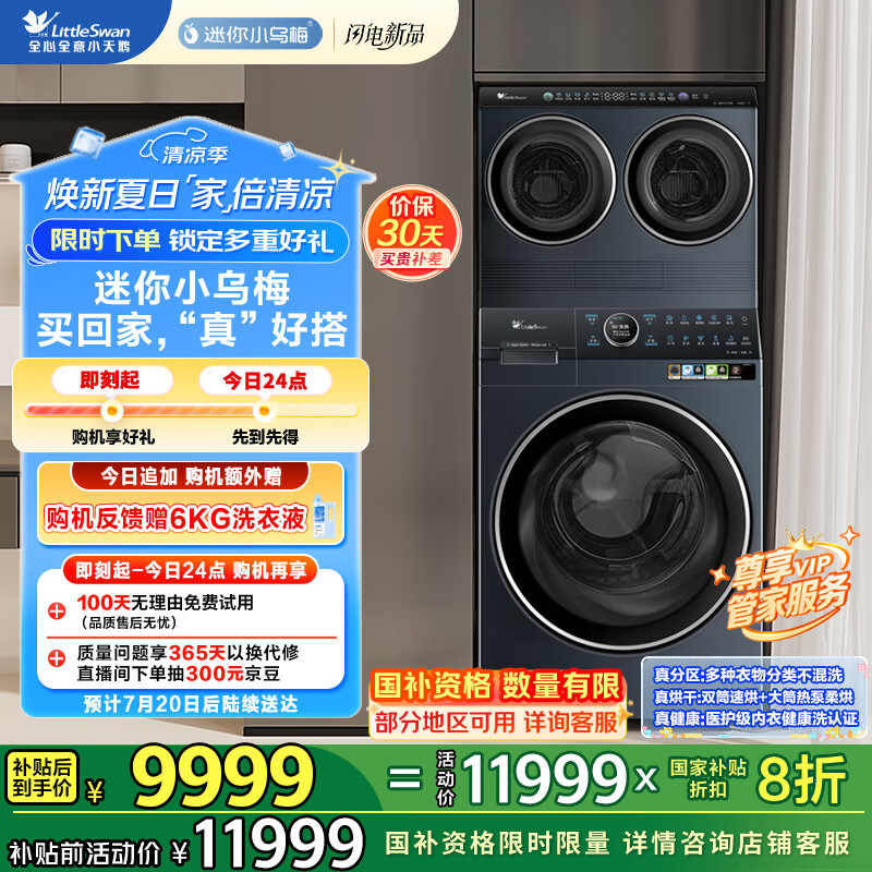 探讨揭秘真相小天鹅洗衣机TNDD20-08AIDE用户反馈如何？！评测三星期真相分享！！