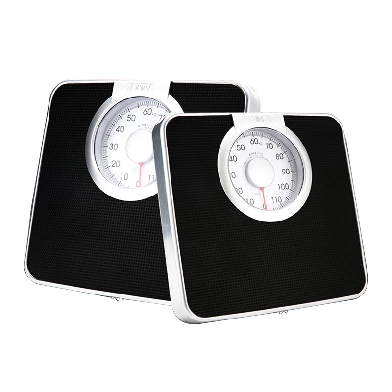百利达（TANITA） 体重秤机械秤家用防滑称重健康秤人体秤 日本品牌 HA-620 黑色