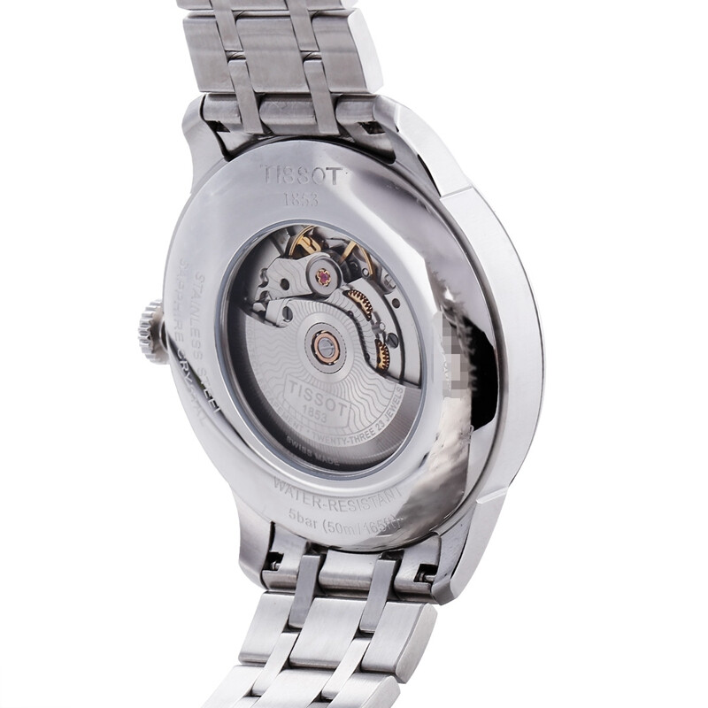 天梭(TISSOT)瑞士手表 杜鲁尔系列钢带机械男士手表T099.407.11.058.00