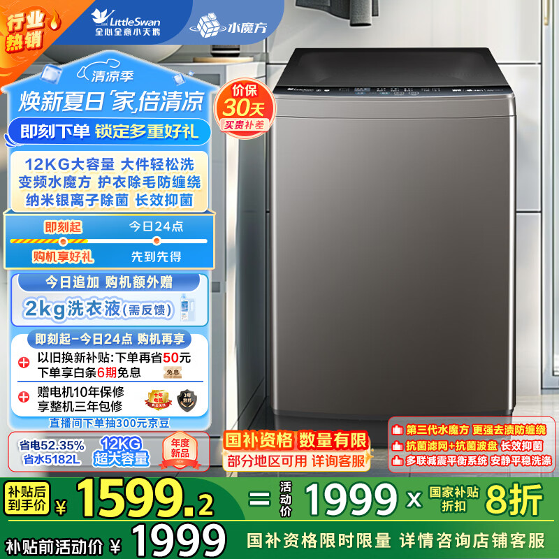 请问说说小天鹅TB120V81DT真实体验爆料?!说说一星期感受告知!!