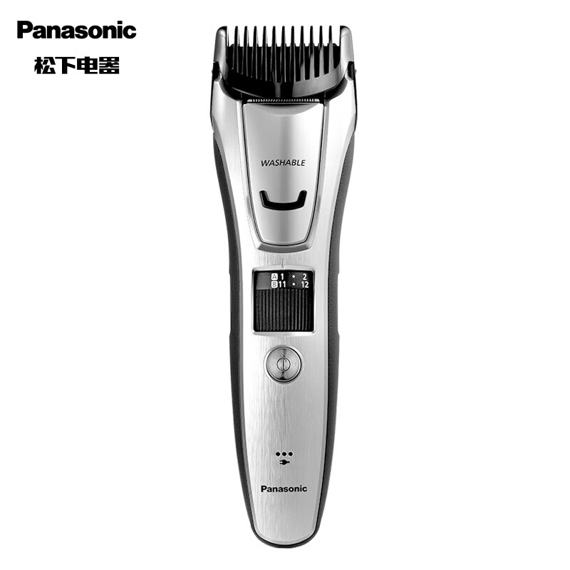 松下（Panasonic）多功能理容器 理发器 剃毛器 剃须刀 全身水洗 1小时快充 ER-WGB8A