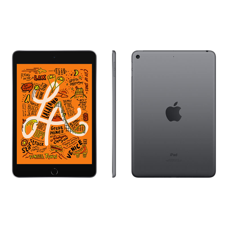 Apple iPad mini 5 2019年新款平板电脑 7.9英寸（256G WLAN版/A12芯片/Retina显示屏/MUU32CH/A）深空灰色