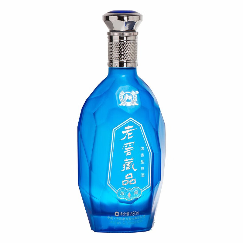 泸州老窖老窖藏品珍藏浓香型白酒60度680ml6瓶整箱装