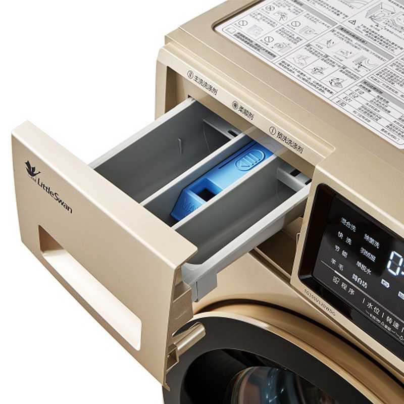 小天鹅（LittleSwan）洗衣机家用全自动大容量滚筒10公斤kg变频智能TG100V120WDG