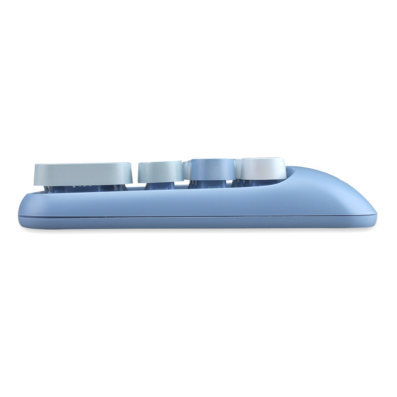 摩天手(Mofii) X910 无线笔记本数字小键盘 USB无线键盘 迷你财务会计键盘 银行键盘 蓝色混彩 自营