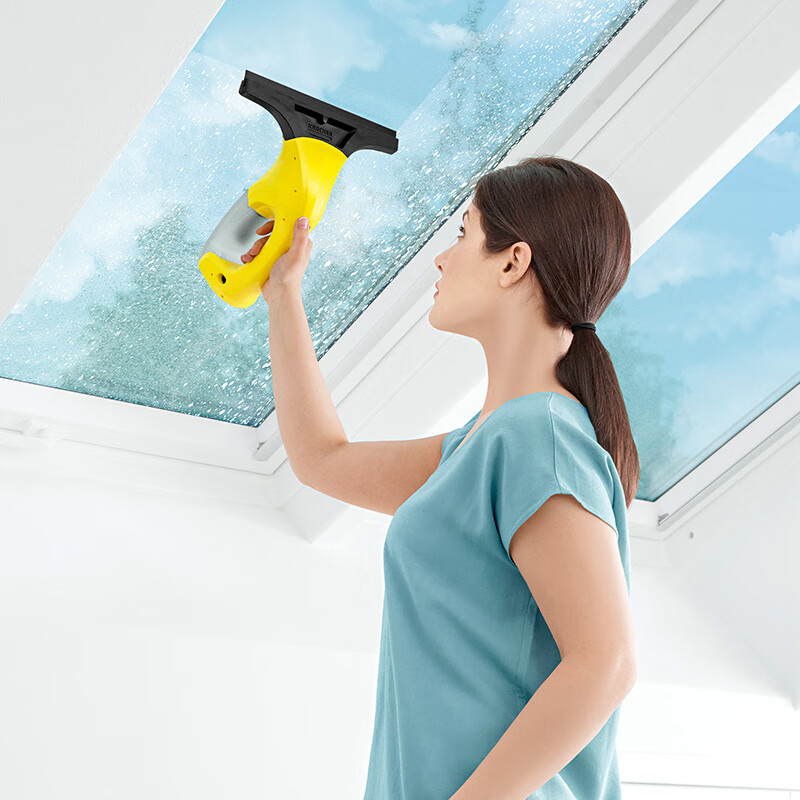 无线自动擦窗机95新 karcher德国卡赫wv1进口便携镜面清 wv5 ——95新