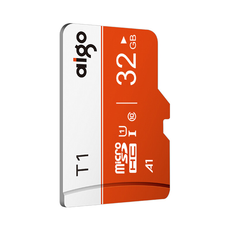 愛國者（aigo）32GB TF（MicroSD）存儲卡 U1 C10 A1 T1高速版內存卡 適用手機數碼行車記錄儀