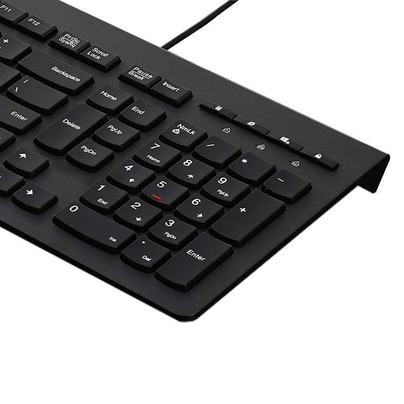 联想（lenovo）键盘 有线键盘 M120K有线超薄键盘 电脑办公键盘 巧克力按键笔记本键盘