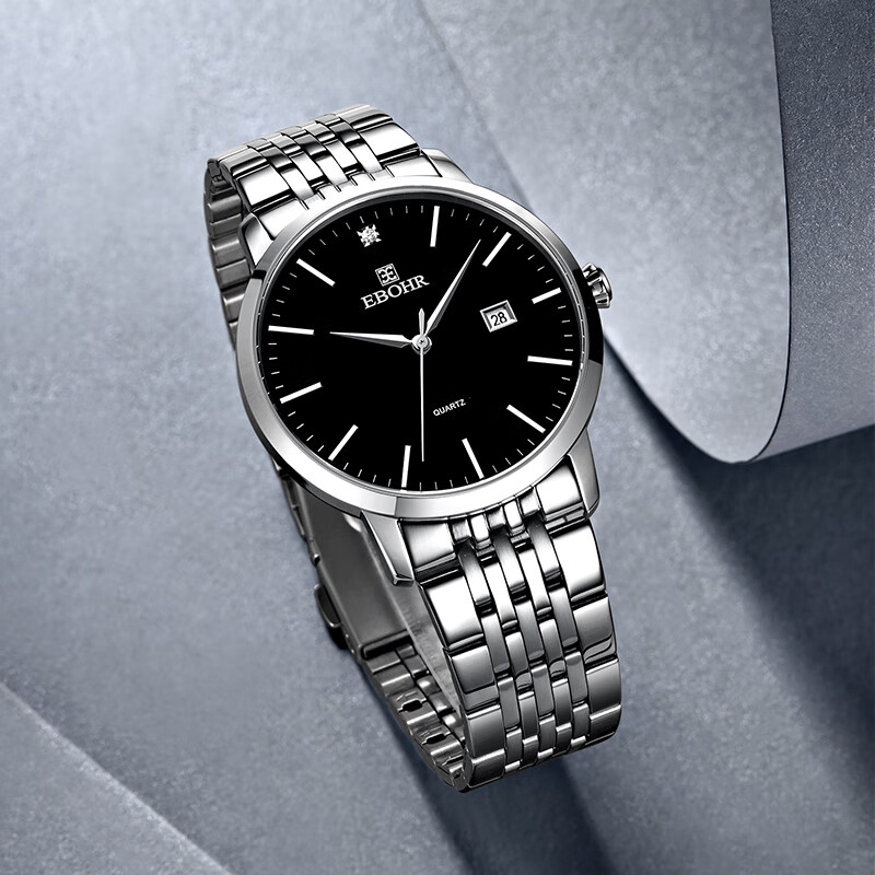 讨论依波(ebohr)手表男 大师系列简约钢带男士节日礼物情评测怎么样?