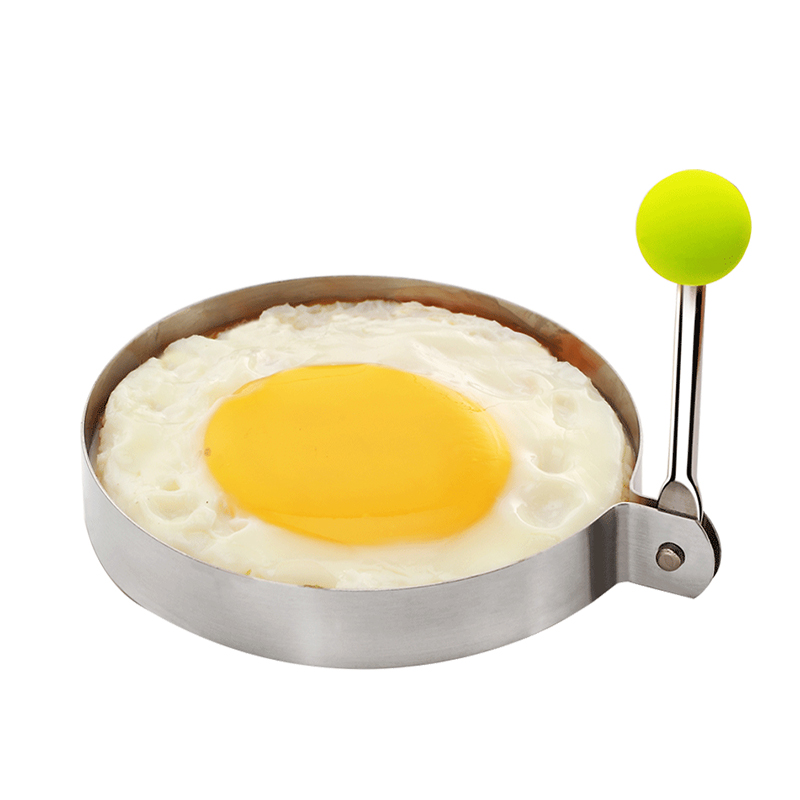 欧橡（OAK）不锈钢煎蛋器 创意煎蛋模具煎鸡蛋神器煎鸡蛋圈模型磨具烘焙工具煎蛋四件套 C017