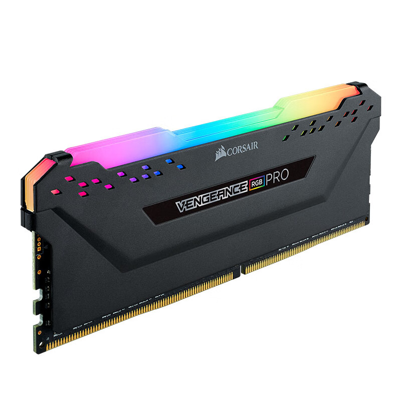 美商海盜船（USCORSAIR） 16GB DDR4 3200 臺式機(jī)內(nèi)存條 復(fù)仇者RGB PRO燈條 電競玩家款