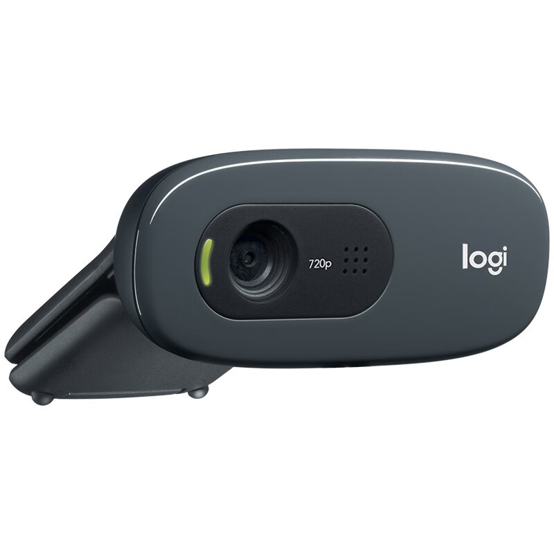 罗技（Logitech）C270高清网络摄像头 网络课程 远程教育 视频通话 麦克风台式机电脑摄像头 c270
