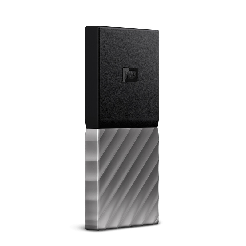 西部数据(WD)移动硬盘1TB/2TB/4TB/5TB高速外接USB3.0机械/SSD固态移动盘 SSD固态盘 540MB/s 灰黑色 2TB