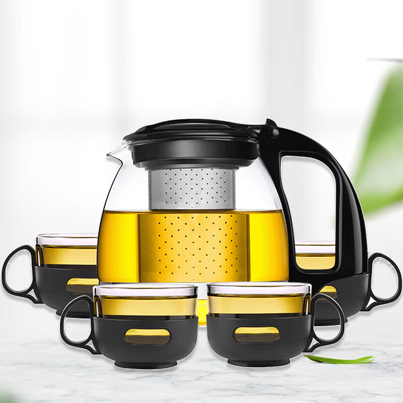 盘点唯成700ml耐热玻璃泡茶壶一壶四杯套装质量怎么样?