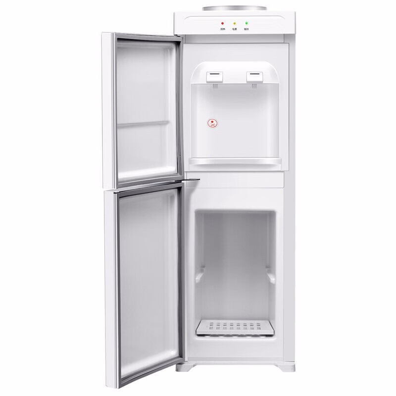 美的（Midea）饮水机家用办公立式柜式双开门YR1226S-W温热款