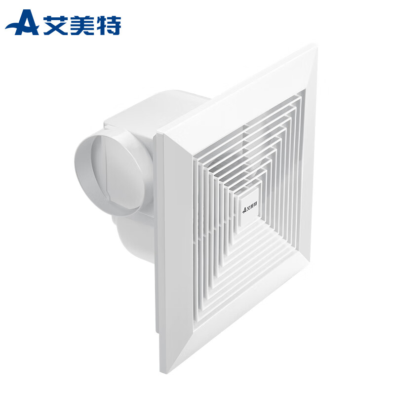 艾美特（Airmate ）XC1506 換氣扇衛(wèi)生間天花吸頂排風(fēng)扇低噪廚房管道排氣扇 開(kāi)孔275*275