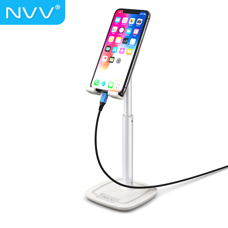 NVV 手机支架 桌面ipad支架平板懒人支架床头可伸缩抖音视频直播支撑架子switch吃鸡游戏机座NS-2S
