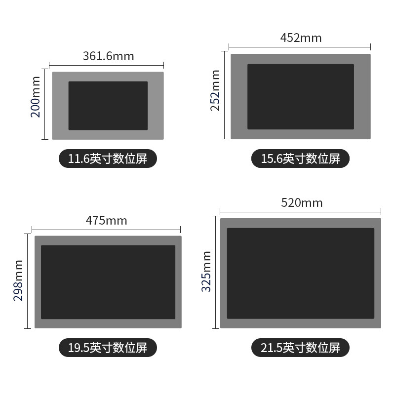 高漫 GM185無(wú)源數(shù)位屏 19.5英寸手繪屏 手寫(xiě)屏繪畫(huà)屏繪圖屏電腦手繪板液晶數(shù)位板