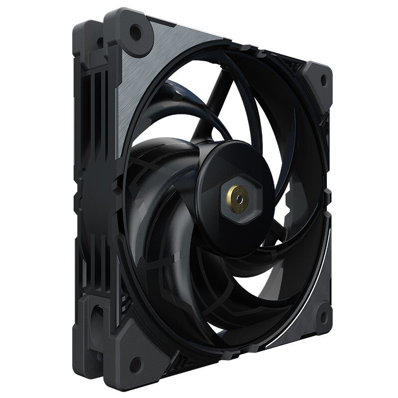 酷冷至尊（CoolerMaster）MasterFan SF120M機箱風扇（連頁扇/銅軸承/減震馬達/全相減震腳墊/5年質保）